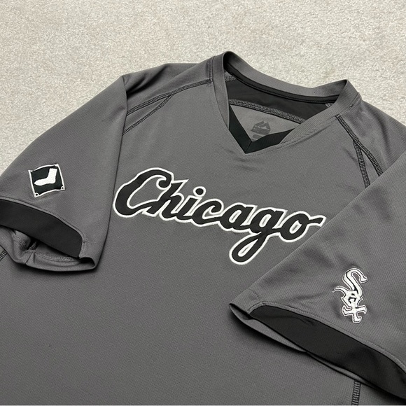 Chicago White Sox spell out shirt (jersey) - all embroidered and patch work - Picture 3 of 3